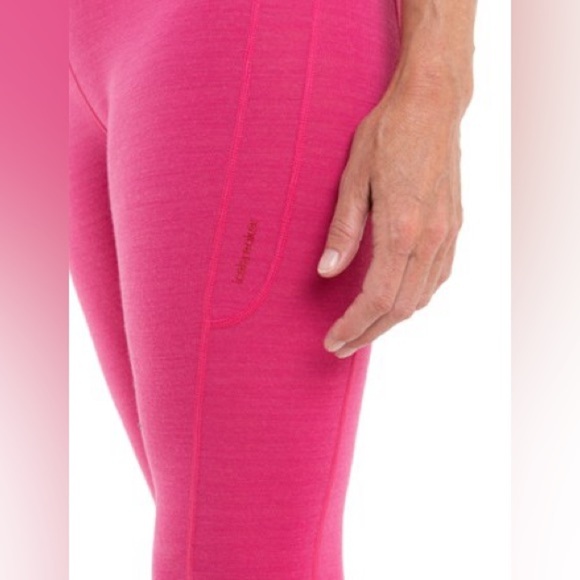 Icebreaker Pants - ICEBREAKER Women’s Merino Fastray High Rise 3/4 Tights